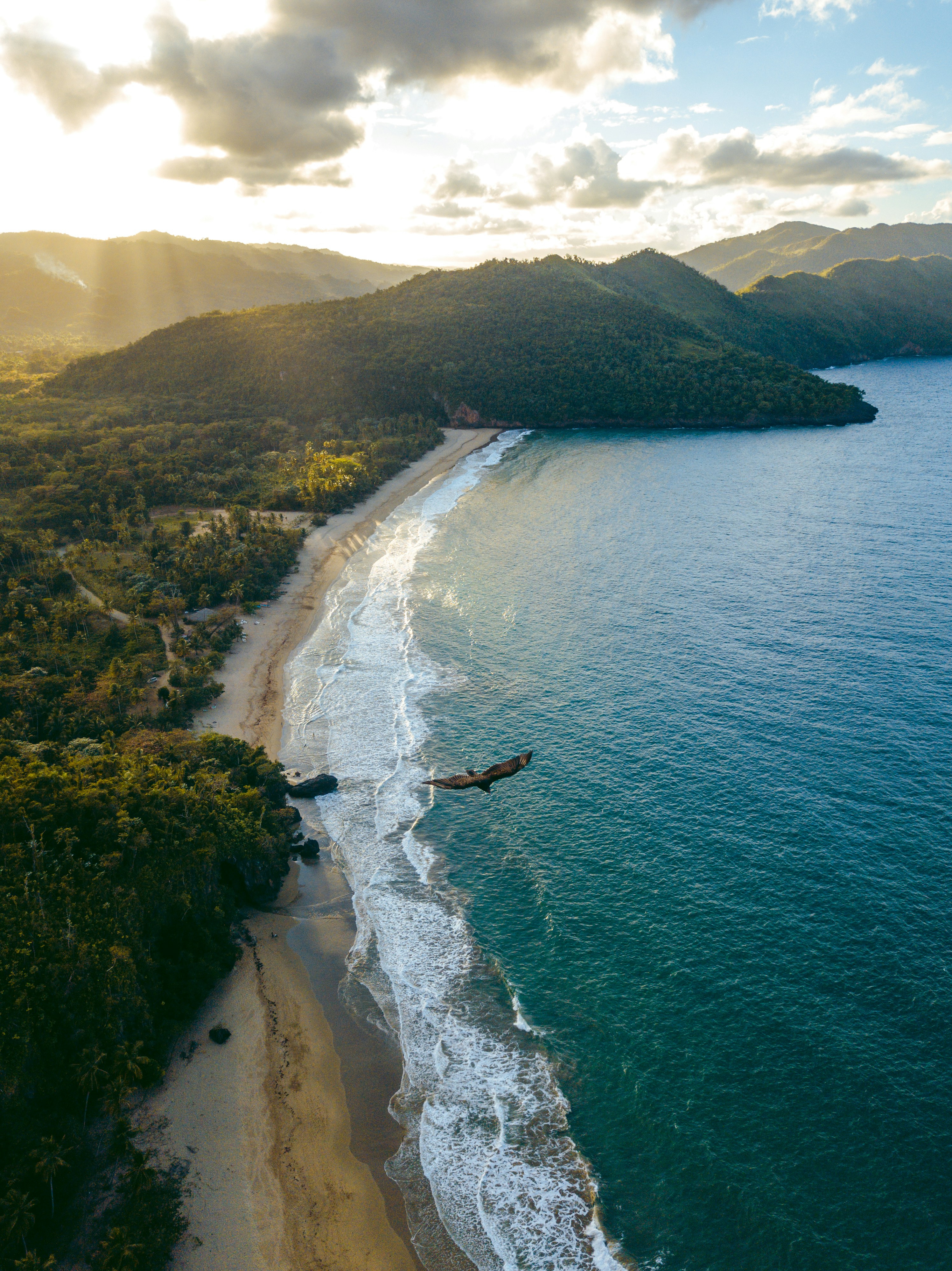 Playa tropical en Samaná