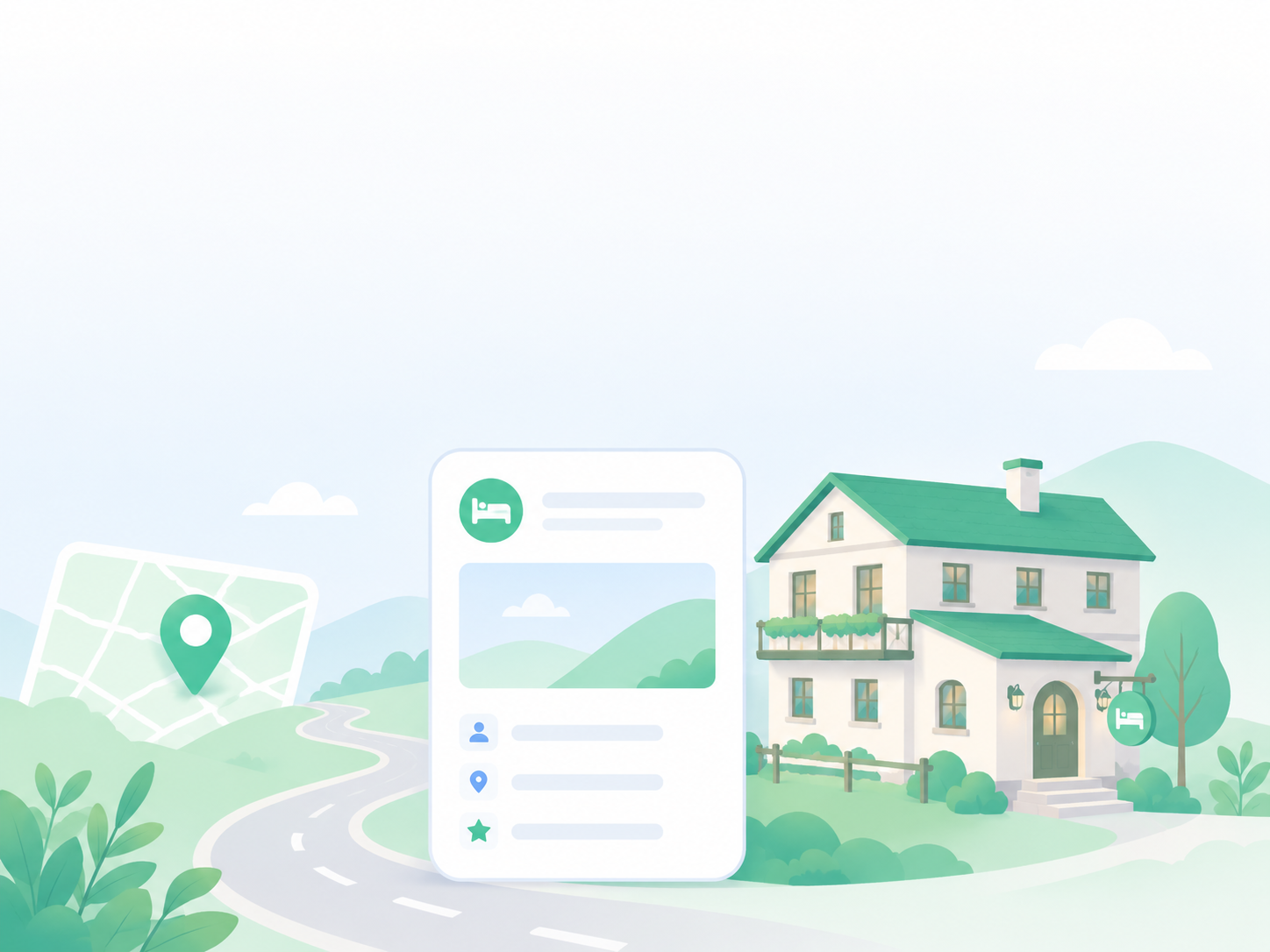 Placeholder: ficha de un hotel en una ruta de Rutera